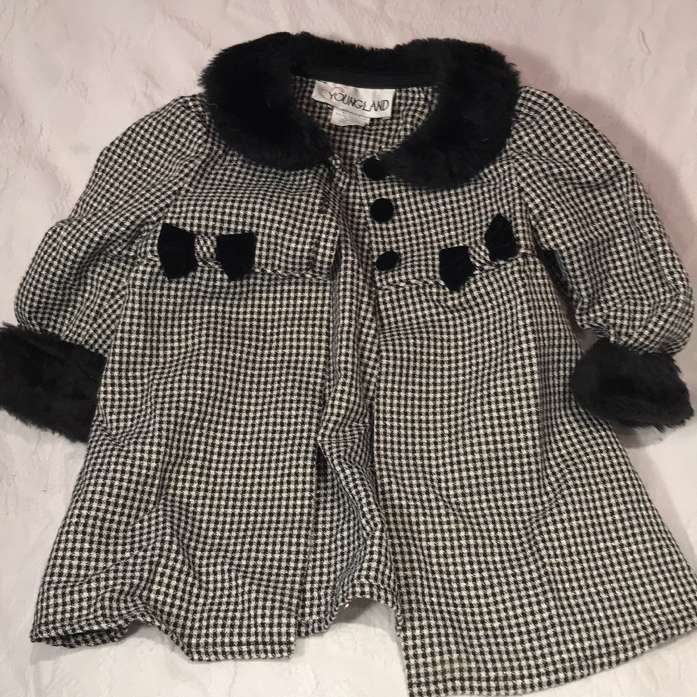 Youngland Checkerboard Coat